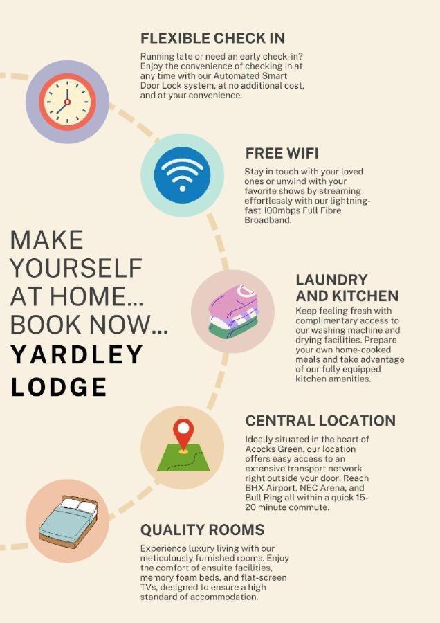 ברמינגהאם Yardley Lodge מראה חיצוני תמונה
